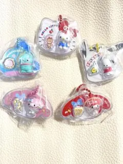 サンリオキャラクターズ パッケージチャーム 5個セット