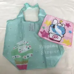 新品•未使用★サーティワン エコバッグ• スヌーピーハンドタオル セット
