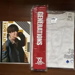 三代目BIG Tシャツ、GENERATIONSフラッグケース、海沼流星ノート
