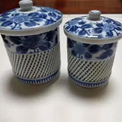 有田焼 琴峰峰之作 蓋付湯呑 蓋付き湯呑み 2個セット - メルカリ