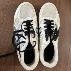 ASICS EFFORT スパイクシューズ ホワイト/ブラック
