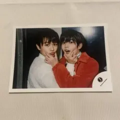 長尾謙杜、大西流星 公式写真　あけおめ2019オフショ