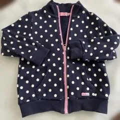 水玉模様スウェット　110センチ