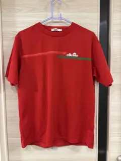 ellesse テニスウェア Tシャツ 赤