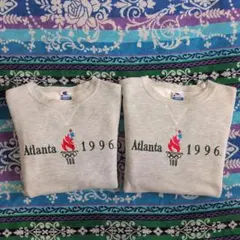 90s チャンピオンアトランタ 1996 オリンピック トレーナー2枚セット