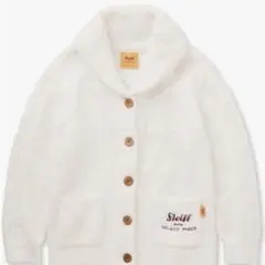 ジェラートピケ シュタイフ カーディガン