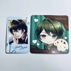 スタマイ　メッセージカード　コースター　誠