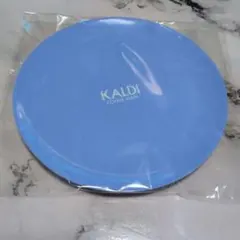 カルディ お皿　メラミンプレート　ライトブルーのサムネイル