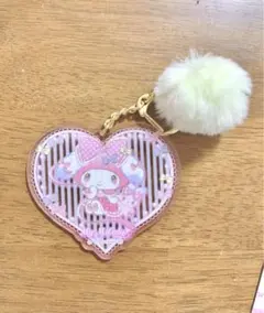 マイメロ　アクリルチャームキーホルダー