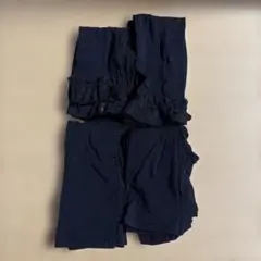 掃除用　黒スパッツ　レギンス　4枚のサムネイル