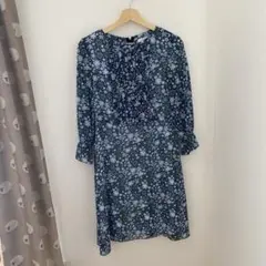 HANAÉ MORI ALMA en ROSE 花柄ワンピース 38