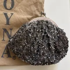 Moyna スパンコール ビーズ パーティーバッグ チェーンショルダー 結婚式