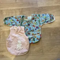 美品　スタイ　よだれかけ　ベビー　Hotman Solby 食事エプロン