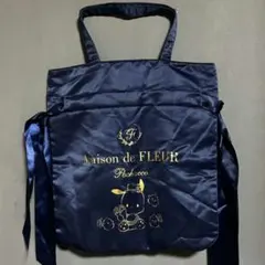 MaisondeFLEUR　メゾンドフルール ポチャッコ　トートバッグ　リボン