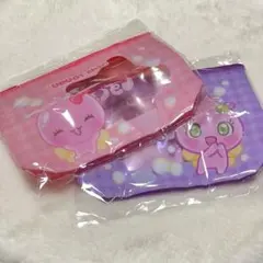 しずくちゃん クリアポーチ　うるおいちゃん　ロゼちゃん　ガチャガチャ