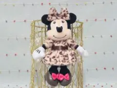 厳選❤️ ヒョウ柄 ミニー ぬいぐるみチャーム 東京ディズニーリゾート