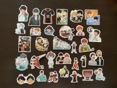 ︎ ハイキュー!! 青葉城西高校 キャラクター ステッカー 31枚①