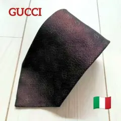 ★最終値下げ【美品】GUCCI　GG柄 ネクタイ