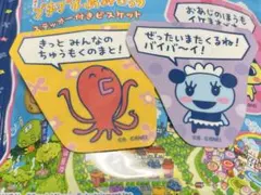 たまごっち ステッカー付きビスケット 2枚セット プチプチおみせっち