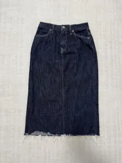 AZUL BY MOUSSY ダークデニム タイトスカート