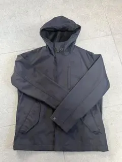 【値下げ】GU ダークブルー マウンテンパーカー フード付き