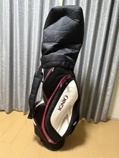 LANVIN キャディバッグ ゴルフバッグ ピンク ボーダー LANVIN キャディバッグ ゴルフバッグ ピンク ボーダー - メルカリ