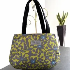 トートバッグ　ハンドメイド　欧風柄　花柄