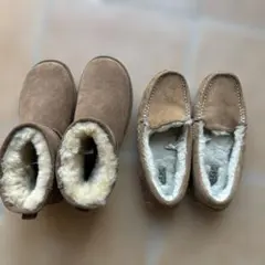 ブラウン ムートンブーツ スエード　UGG