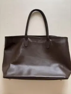 ナノユニバース　レザートートバッグ　ブラウンのサムネイル