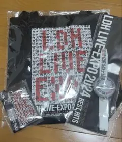 LDH LIVE-EXPO 2024 ネックストラップ トートバッグライトブレス