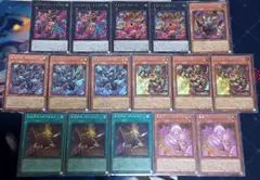 シークレット統一 遊戯王 旧弾 ミミグル デッキパーツセット 日版