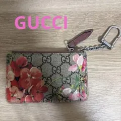 GUCCI グッチ　フラワープリント コインケース