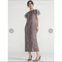 最終値下げ◾︎新品タグ付◾︎lagunamoon LADYフリルスリーブレースドレス