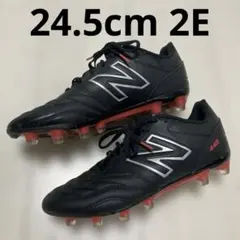 New Balance 442 サッカーシューズ 24.5 スパイクブラック2E