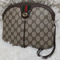 オールドグッチ GGスプリーム シェリーライン ショルダーバッグ 極美品