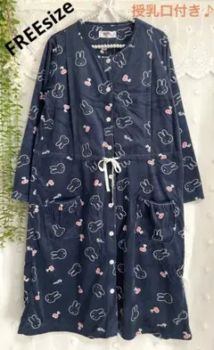 新品❉未使用❉M～L マタニティミッフィーさくらんぼ柄ルームウェア