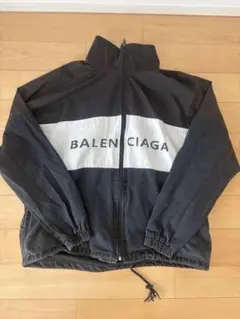 BALENCIAGA ナイロンジャケット ブラック/ホワイト 2025年最新】BALENCIAGA メンズ ナイロンジャケットの人気
