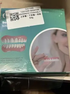 금형을 만들고 장치를 사용하는 타입 틀니 세트