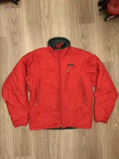 90s パタゴニア　パフボール　ジャケット　ヴィンテージ　赤　レッド