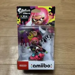 新品　amiibo スプラトゥーン ガール ネオンピンク