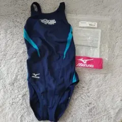 【新品】セントラルスイミング　Mizuno スクール水着 130サイズ ネイビー