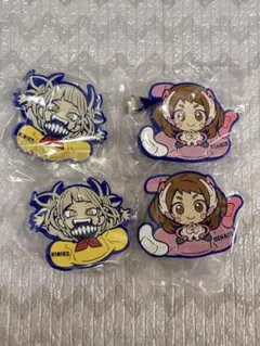 ヒロアカ ラバーキャラヘアクリップ キャラばんちょうこう 麗日お茶子　トガヒミコ