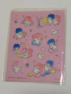 サンリオ キキララ リトルツインスターズ シール 1976年 昭和 レトロ
