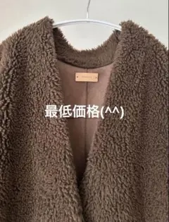 todayful ボア ロングコート 38 M.Lサイズ向き