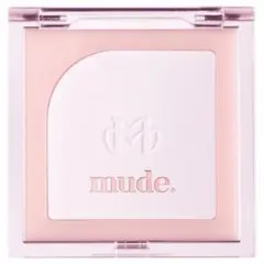 【Popular Matte Highlighter】 mude. Flutter Blusher 00 See-Through Veil