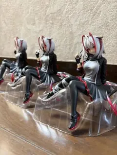 【箱無し】アークナイツ　ぬーどるストッパー　W フィギュア　3点セットFuRyu