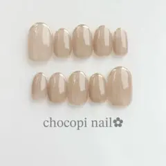 ミラーフレンチネイル♡ニュアンスネイル　上品ネイル　オフィスネイル　大人　③のサムネイル
