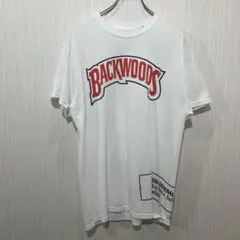 BACKWOODS ロゴ Tシャツ ホワイト L