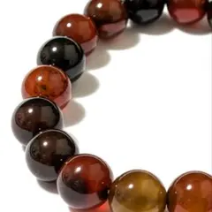 バーゲン【7-7】10mm❤【ミックスカラーアゲート】天然石ブレスレット