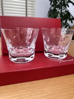 バカラ　ベルーガタンブラー　Baccarat 2個セット　新品未使用